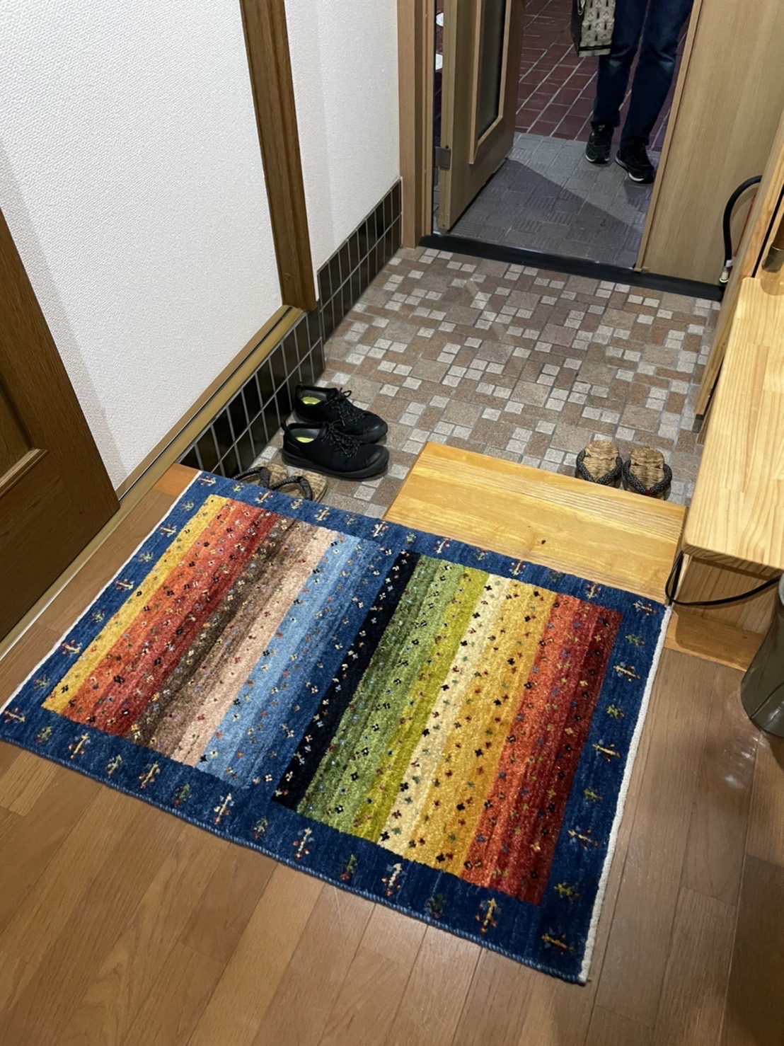 パソコン ギャッベゾランヴァリ ペルシャ絨毯120cm ×80cm